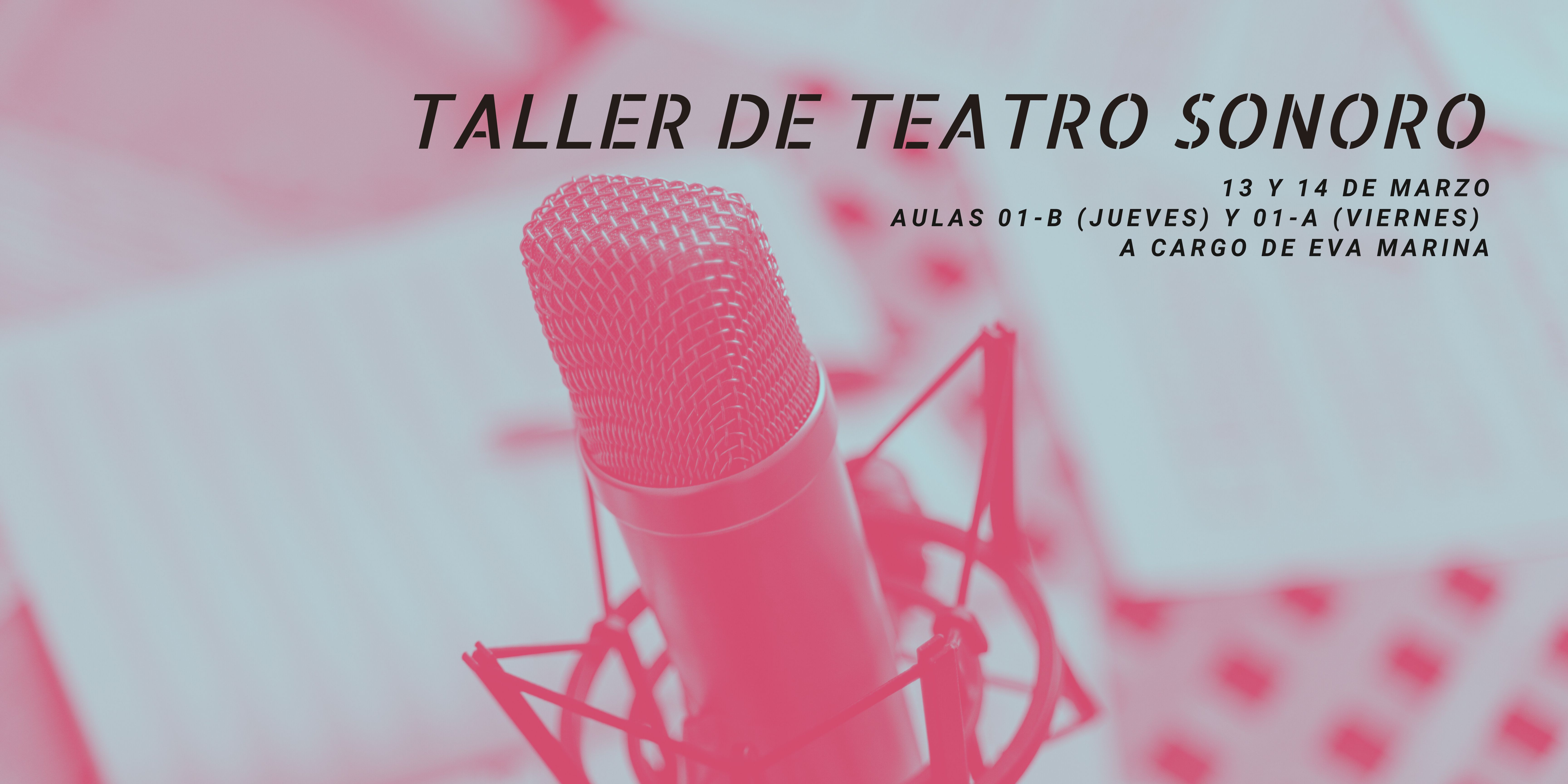 Taller de teatro sonoro